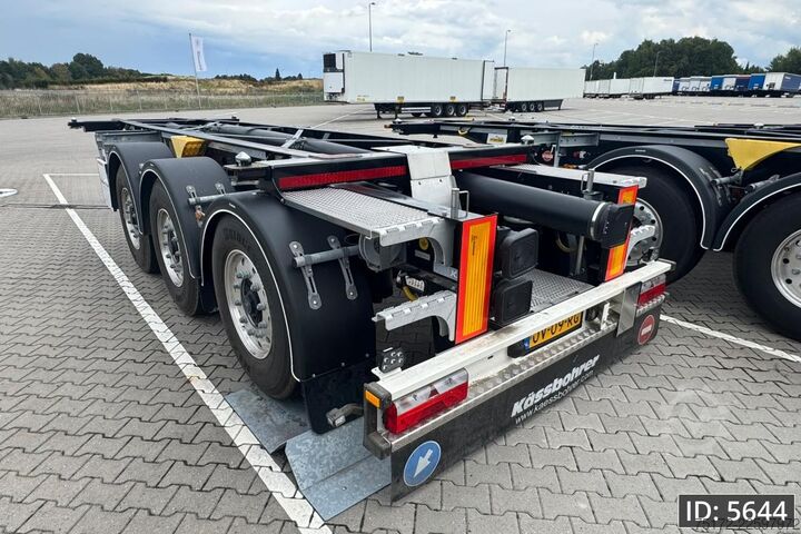 コンテナ輸送 Kässbohrer XS Tankchassis ADR / BPW Axles / Alu rims / Mor...