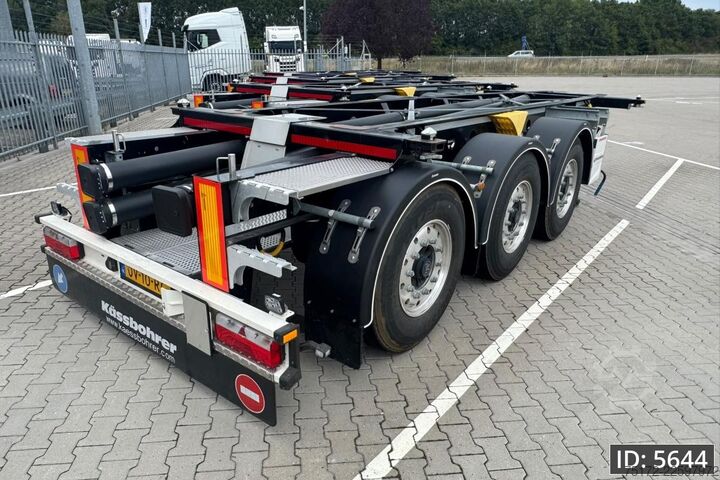コンテナ輸送 Kässbohrer XS Tankchassis ADR / BPW Axles / Alu rims / Mor...