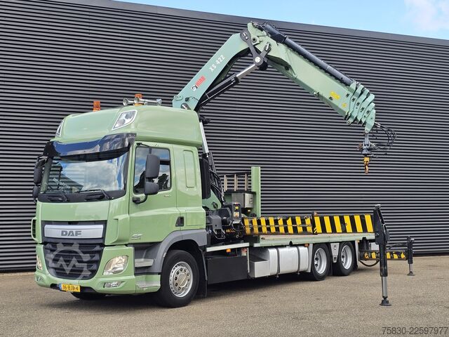 Crane truck DAF CF 440 6x2 / HIAB 42 tm CRANE / KRAN
