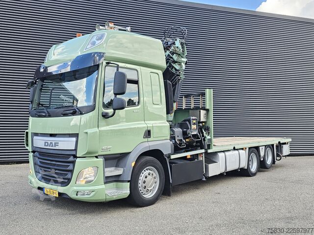 Crane truck DAF CF 440 6x2 / HIAB 42 tm CRANE / KRAN