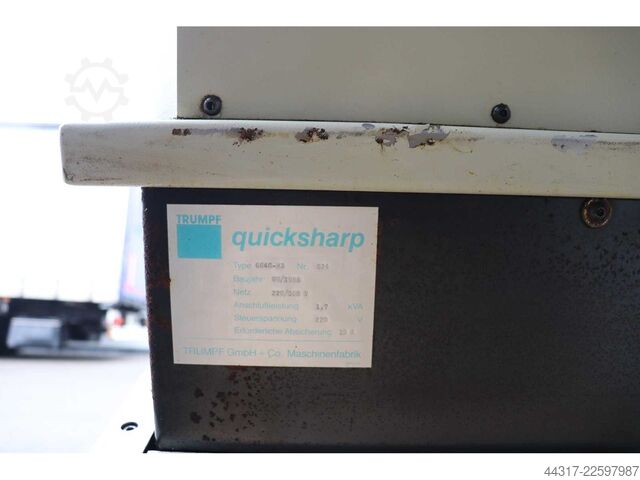 Tool grinder TRUMPF Quicksharp 6840-H3