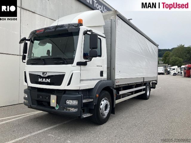 Flutningsbíll með segldúk MAN TGM 18.290 4X2 LL