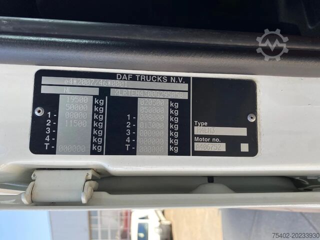 Standard-SZM DAF XF 106.480 SSC / 2x Tank / Stand Airco