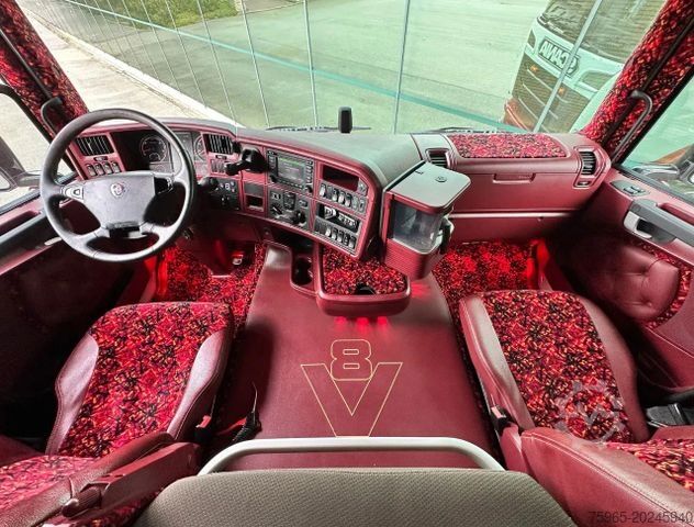 Standard trekkvogn SCANIA R580 V8 TOPLINE KING OF THE ROAD RETARDER FULL A