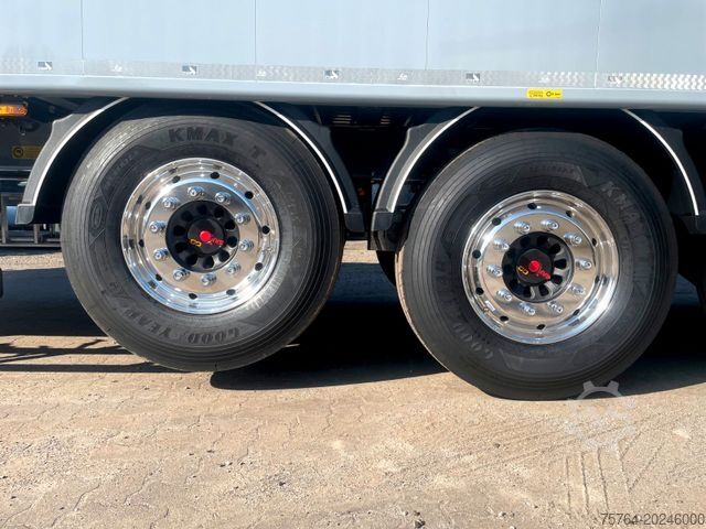 Semitilhenger med walking floor STAS 60m³ Agrar/Farm/Schubboden/Trichter/Auch Miete!