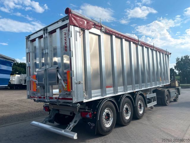 Tippsemi BENALU 52m³ Getreidekipper Alu/5.4 t LEER/AUCH Miete