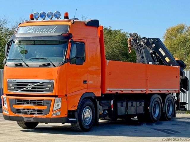 ट्रक-माउंटेड क्रेन VOLVO FH 460 * HIAB 377 E - 7 HIPRO + FUNK * 6x4