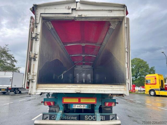 Avfallsbil Trouillet SOCARI 69 m3 left side opens, self pump tyres, etc