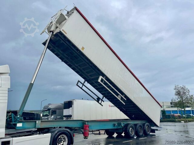 Avfallsbil Trouillet SOCARI 69 m3 left side opens, self pump tyres, etc