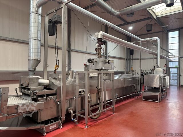 Frittier- und Kühllinie für Nüsse GEA-CFS Complete Frituur- en Koellijn voor noten