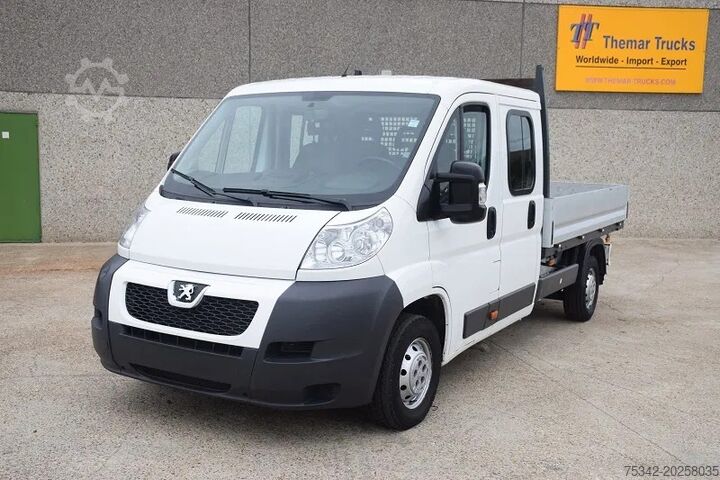 Platós kisteherautó dupla fülke Peugeot Boxer 2.2 L -130 pk -