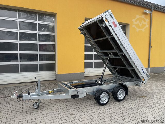 Trosmjerni kiper prikolica Saris K3 306 170 2700 + Alu-Schienen + E-Pumpe