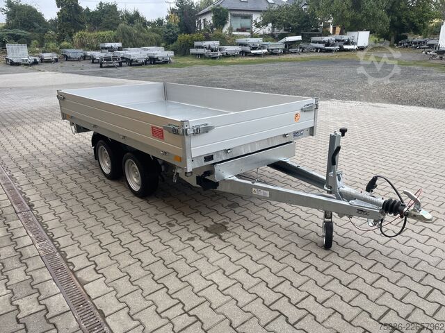 Trosmjerni kiper prikolica Saris K3 306 170 2700 + Alu-Schienen + E-Pumpe