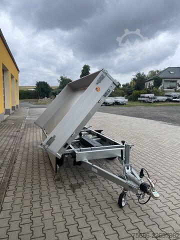 Trosmjerni kiper prikolica Saris K3 306 170 2700 + Alu-Schienen + E-Pumpe