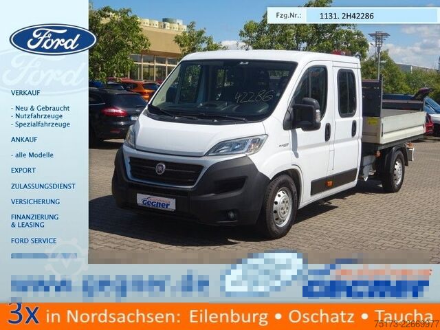 Pick-up panelvan FIAT Ducato Maxi Doka Pritsche Fassi Ladekran