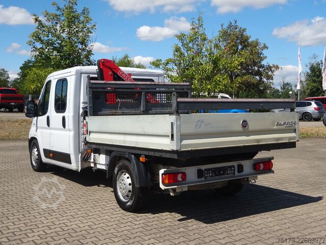 Pick-up panelvan FIAT Ducato Maxi Doka Pritsche Fassi Ladekran