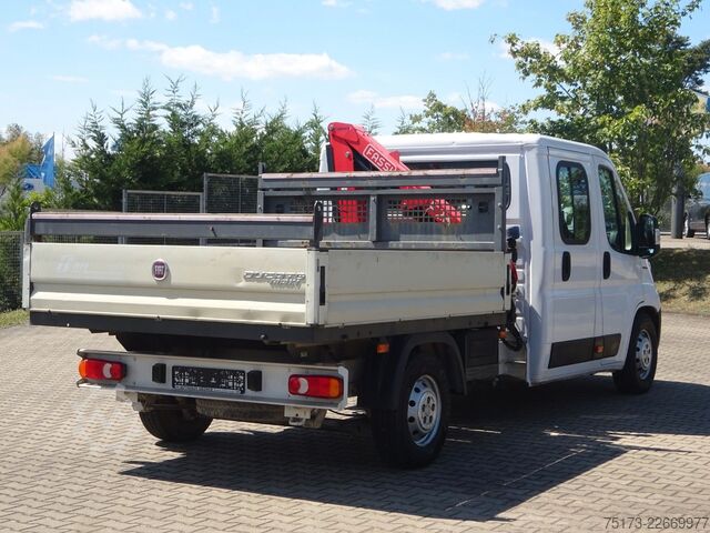 Pick-up panelvan FIAT Ducato Maxi Doka Pritsche Fassi Ladekran