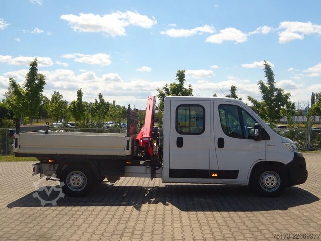 Pick-up panelvan FIAT Ducato Maxi Doka Pritsche Fassi Ladekran