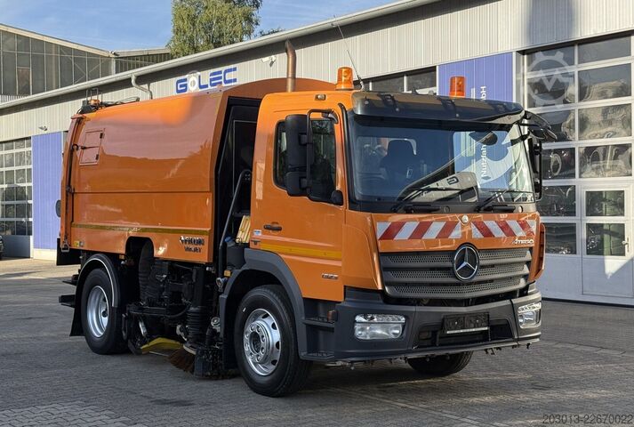 รถกวาดถนน MERCEDES-BENZ ATEGO 1323 Kehrmaschine FAUN VIAJET