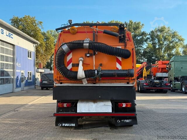 รถกวาดถนน MERCEDES-BENZ ATEGO 1323 Kehrmaschine FAUN VIAJET