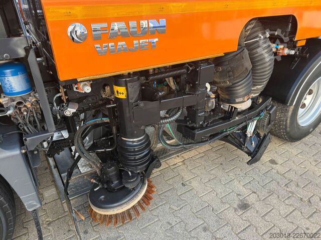 รถกวาดถนน MERCEDES-BENZ ATEGO 1323 Kehrmaschine FAUN VIAJET