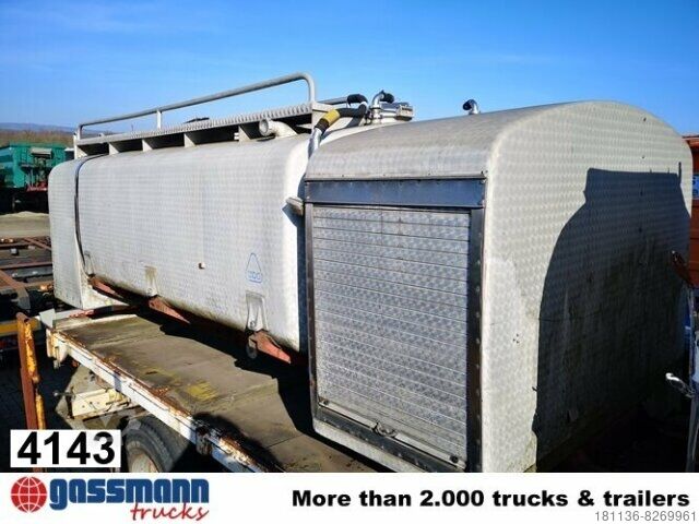 LKW mit Tankaufbau  Alu Tankaufbau, ex Milchtank