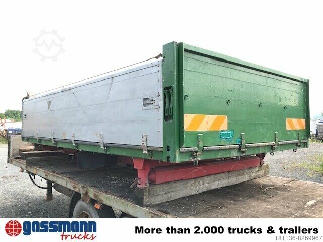 Camión volquete MK 18/3 3-Seiten-Kippaufbau mit Alu-Bordwänden