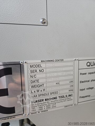 Centru universal de prelucrare Quaser MV134