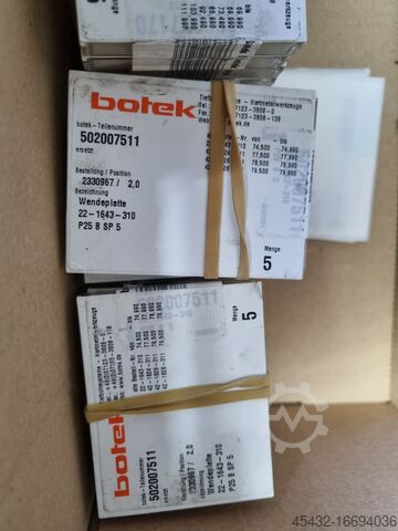 Futje e indeksueshme botek Wendeplatten Führungsleisten Bohrkopf