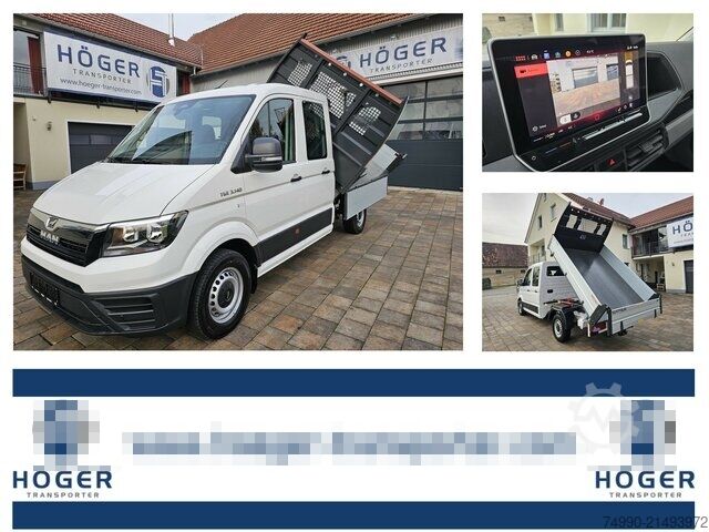 Furgão MAN TGE 3.140 Doka L3 Dreiseitenkipper Facelift