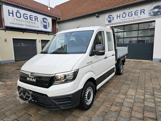 Furgão MAN TGE 3.140 Doka L3 Dreiseitenkipper Facelift