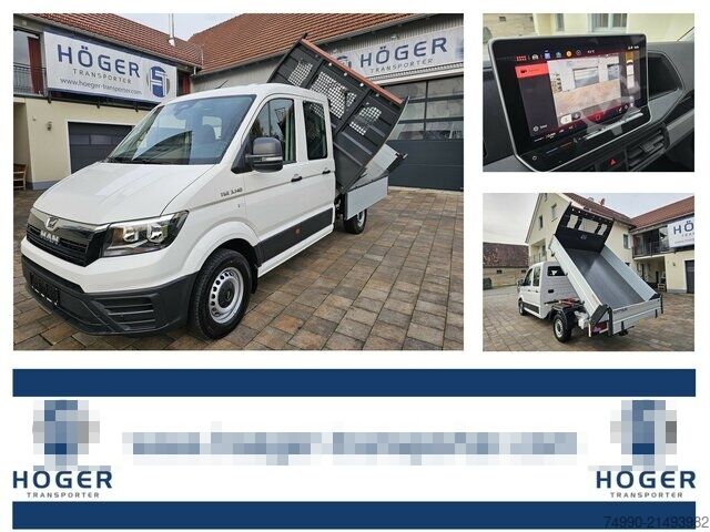 Furgão MAN TGE 3.140 Doka L3 Dreiseitenkipper Facelift