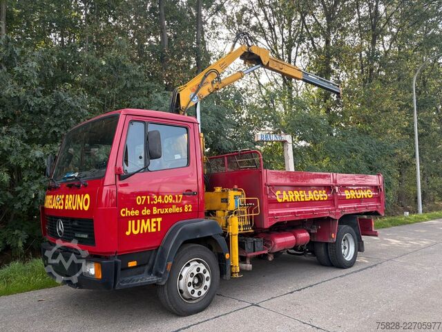 Xe ben MERCEDES-BENZ Ecoliner 1114 + Kran Copma