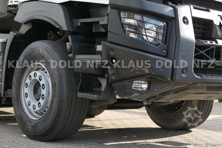 Driezijdige kipper RENAULT C 520 8x4 Kipper Retarder Kamera Euro 6