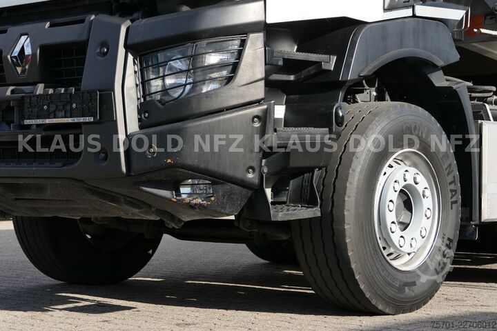 Driezijdige kipper RENAULT C 520 8x4 Kipper Retarder Kamera Euro 6