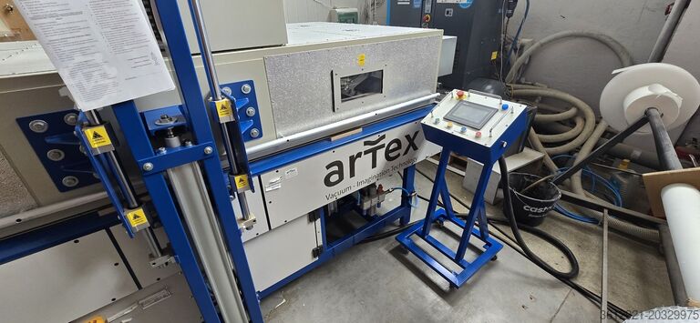 Mesin termoforming - mesin pelapis tepi Artex VPF2 3D