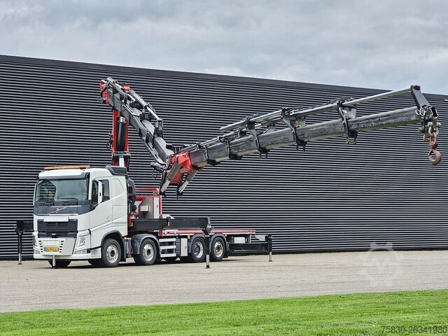 Lastplattform Volvo FH 540 8x2 / 85 t/m CRANE / JIB / WINCH / KRAN