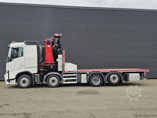 Lastplattform Volvo FH 540 8x2 / 85 t/m CRANE / JIB / WINCH / KRAN