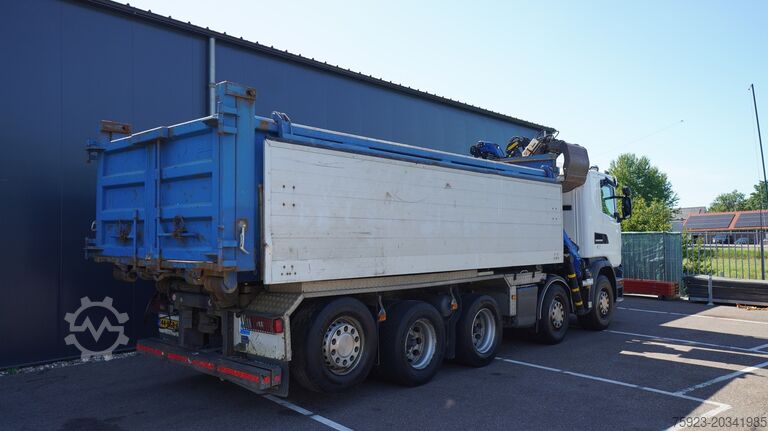 Kranbil Scania G 490 10X4 CABLE SYSTEM TRUCK WITH PALFINGER Q1...