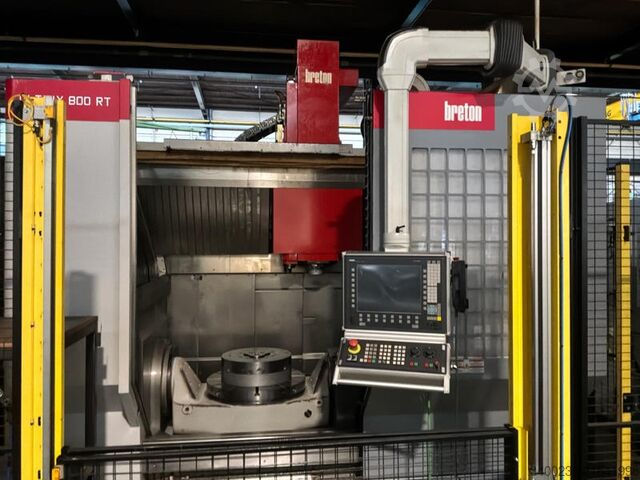 2016 Breton Ultrix 800 RT wielofunkcyjne 5-osiowe centrum obróbcze Breton Ultrix 800 RT