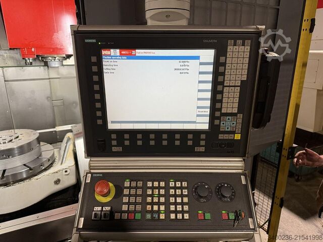 2016 Breton Ultrix 800 RT wielofunkcyjne 5-osiowe centrum obróbcze Breton Ultrix 800 RT