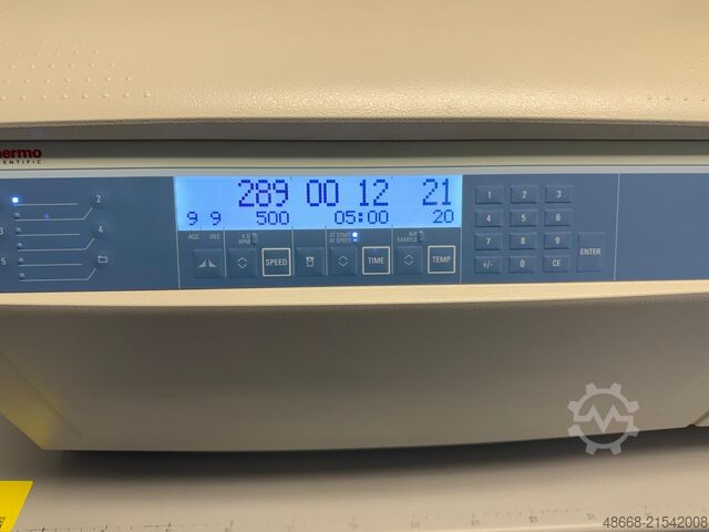 Wirówka stołowa Wirówka chłodząca Thermo Fisher Scientific Heraeus Multifuge X3R TX 750