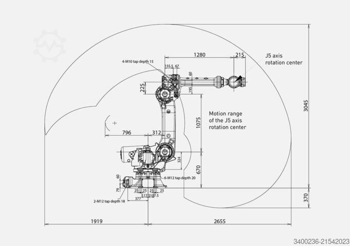Maszyna stacjonarna Fanuc R-2000 IB/125L