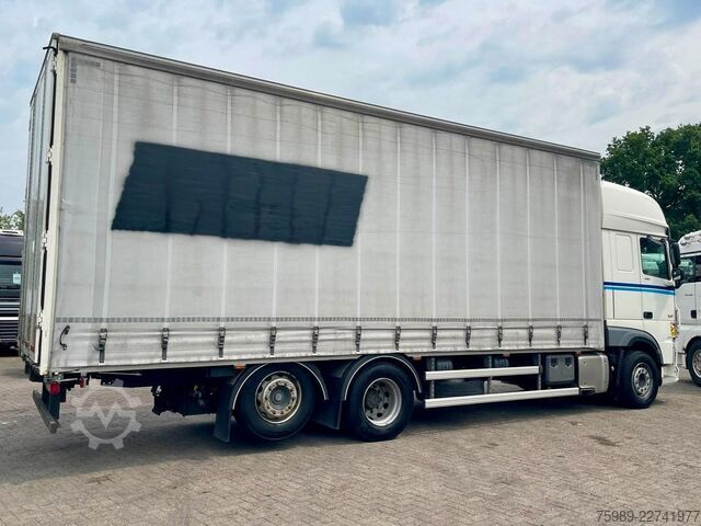 Розсувний тент DAF XF 480  6x2, volume 62m3 SSC, P-Climate, Lift A...