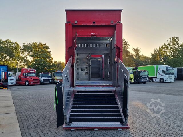 Szarvasmarha-szállítás Volvo FH 13.500 XL 6x2 - Pezzaioli livestock 3 deck +...