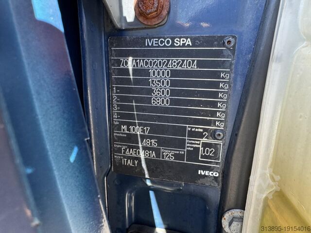 슬라이딩 타포린 Iveco Eurocargo 100E17