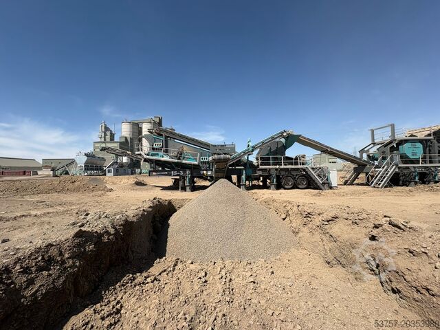 Mobilní drtič Constmach Mobile Crushing Plant 250-300 TPH mobile crushing plant JS-3
