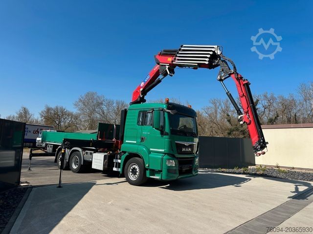 Auto-dizalica montirana na kamionu MAN TGS 26.400 Montagekran 33m +Flyjib + Seilwinde