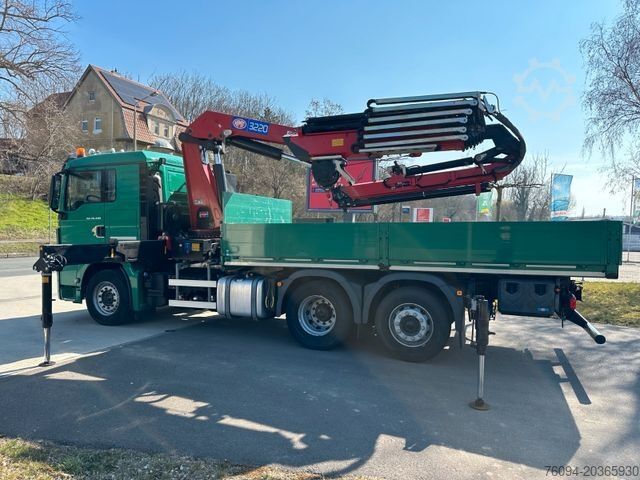 Auto-dizalica montirana na kamionu MAN TGS 26.400 Montagekran 33m +Flyjib + Seilwinde