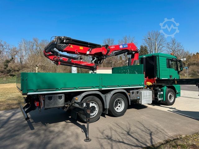 Auto-dizalica montirana na kamionu MAN TGS 26.400 Montagekran 33m +Flyjib + Seilwinde